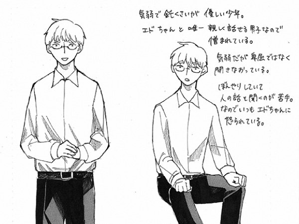 マンガの登場人物を考えて立ち絵を描こう！