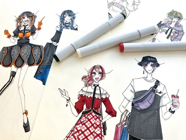 入門編！ファッションデザインイラストを描こう