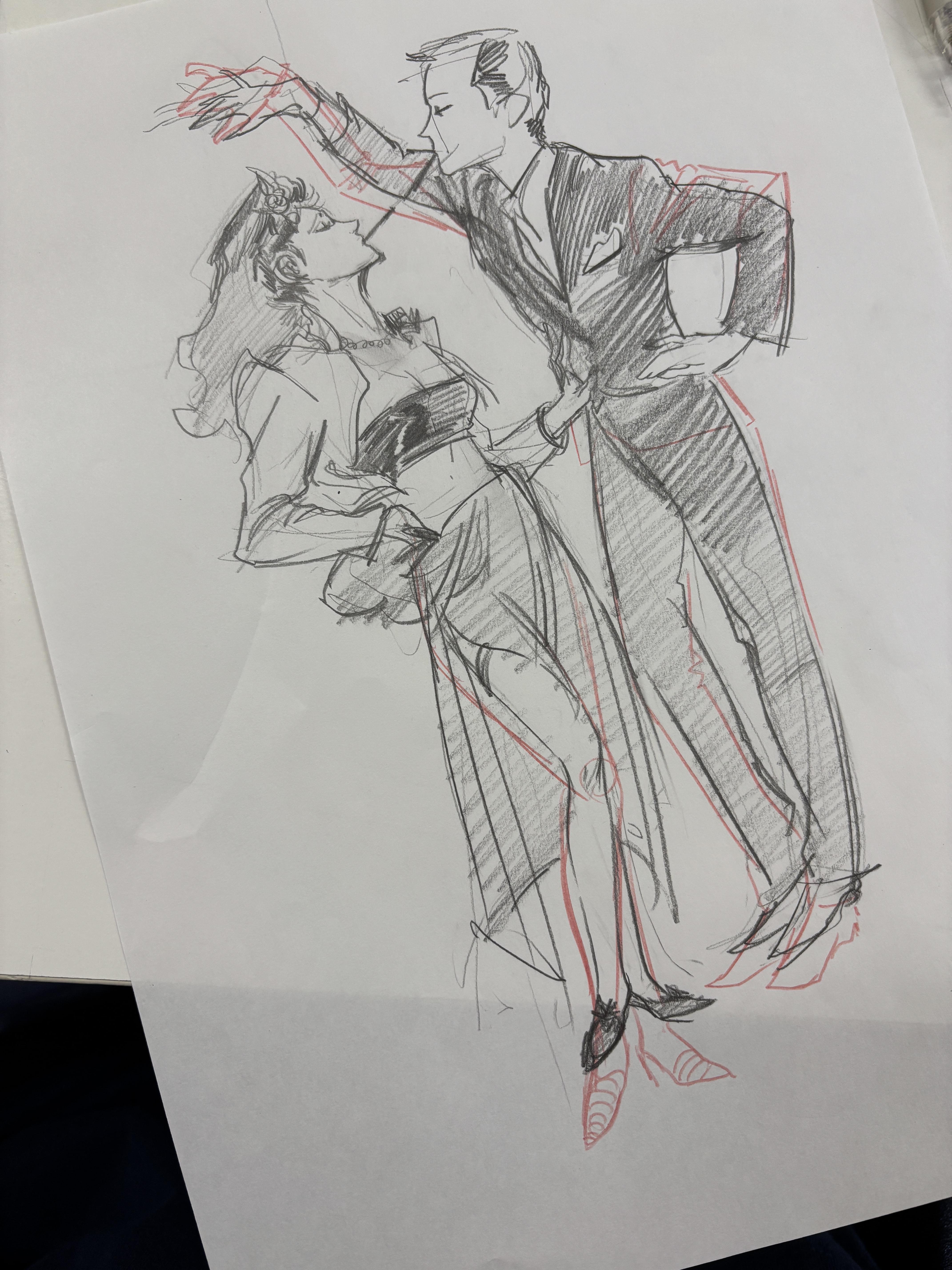 授業内容のお知らせ『服、シワ』の描き方✨