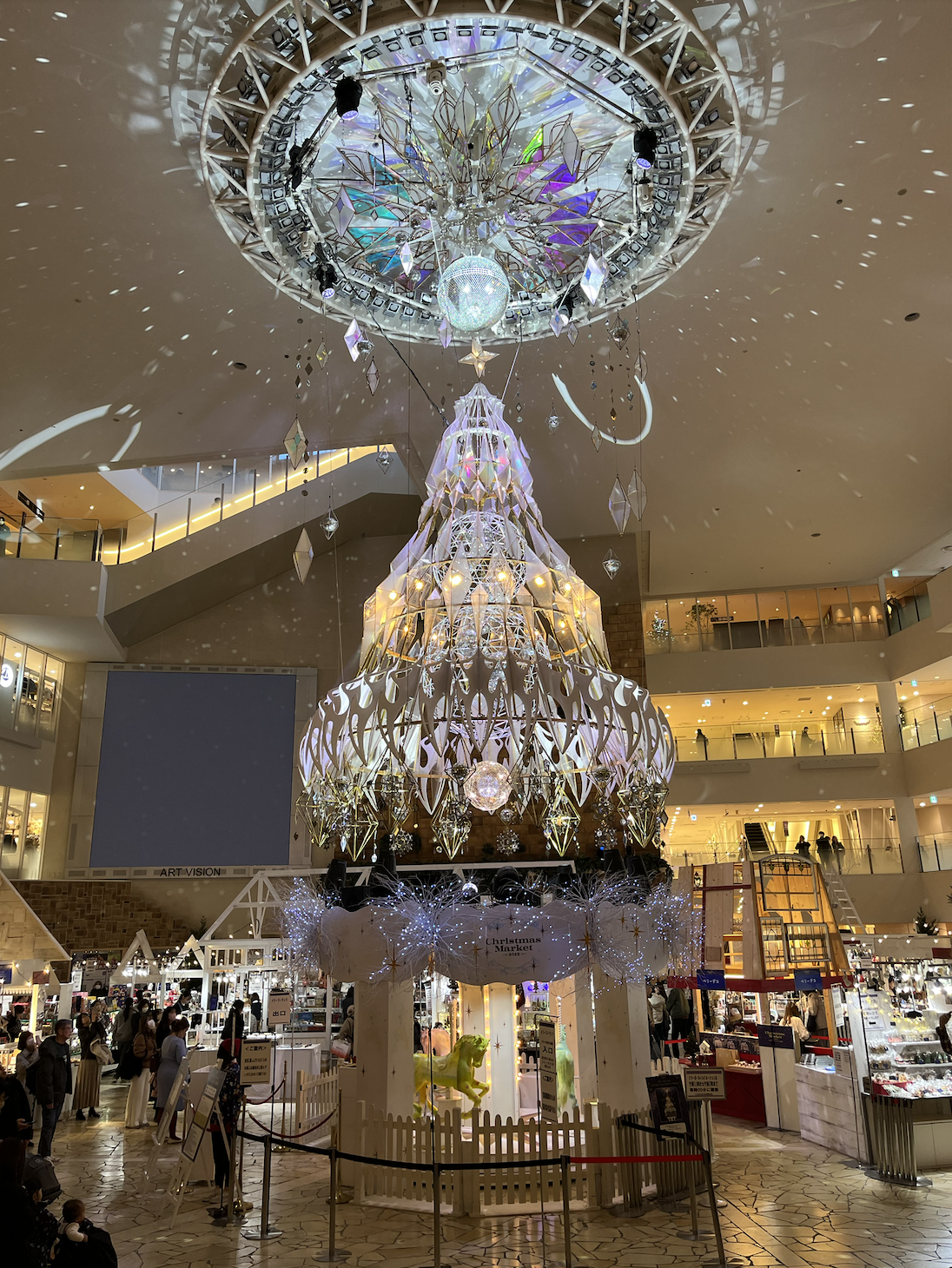 阪急うめだ９F クリスマスマーケットに行ってきました！