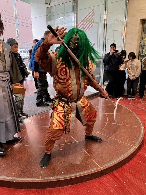 鬼に返り討ちにされる