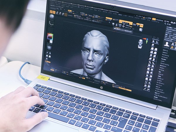 Zbrushでデジタルフィギュア造形体験