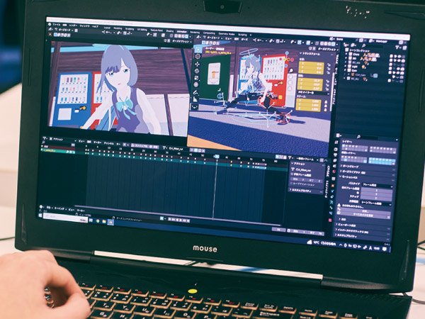 3Dでアニメの制作に挑戦！
