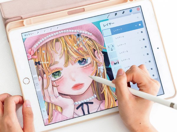 iPadとprocreateでデジタルイラストに挑戦！