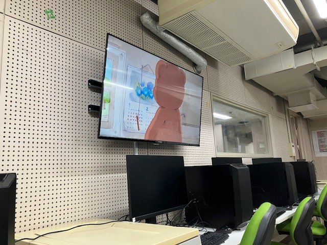 新学期を迎える前に新たな設備