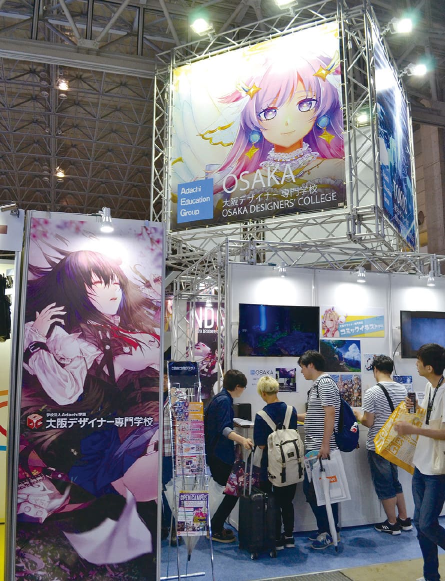 東京ゲームショウで自身で企画・制作した作品を発表!
