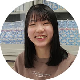 インテリアコーディネート学科 Yさん