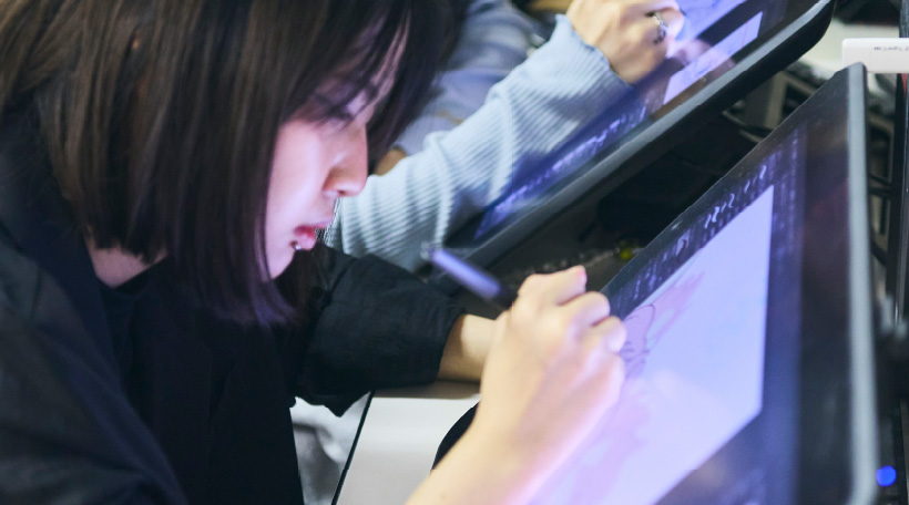 コミックイラスト学科の体験入学