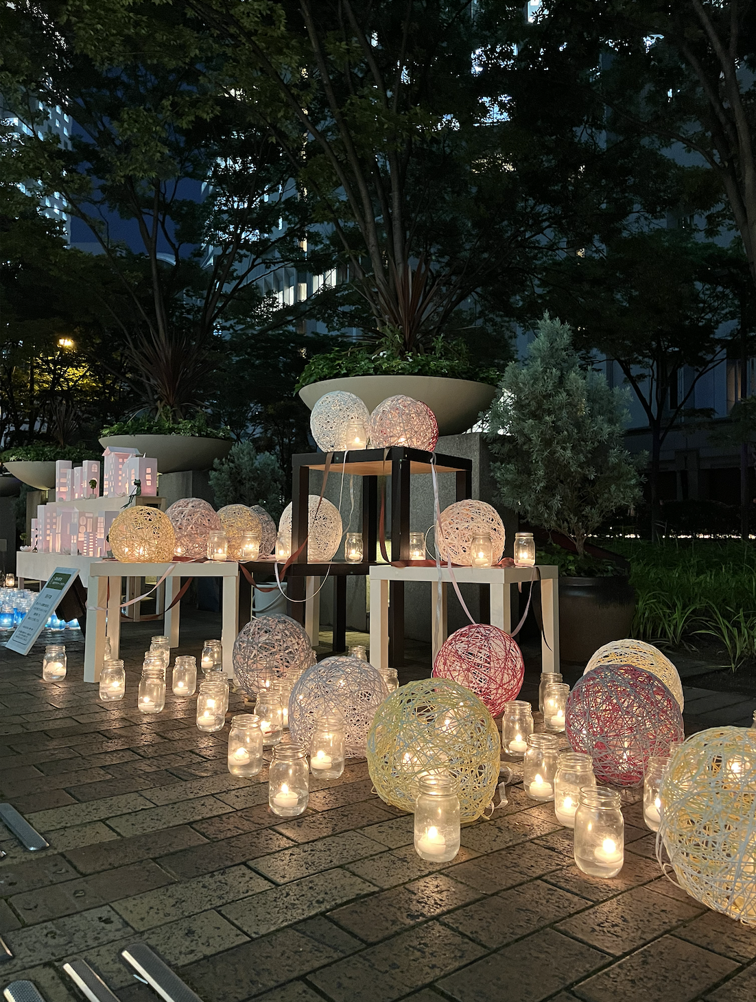 NISHIUMEDA CANDLE NIGHT に参加しました！